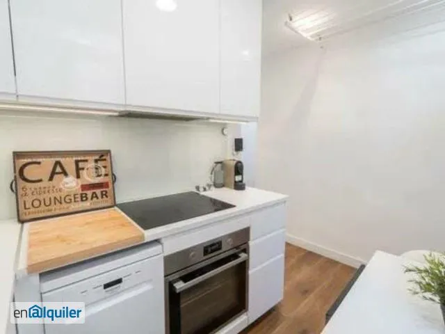 Cucina - Modern Flat with Terrace in Chamberí