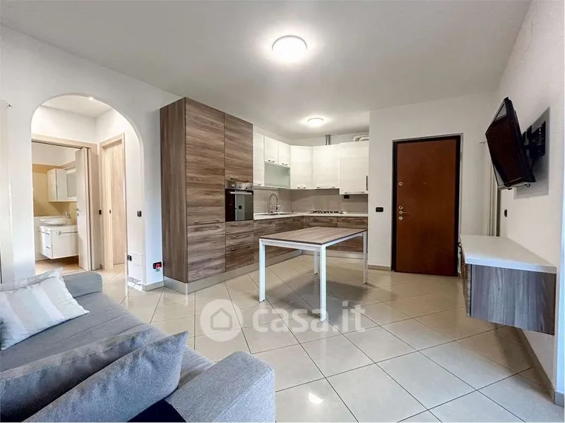 Séjour - Two-Bedroom Flat with Balcony in Cislago