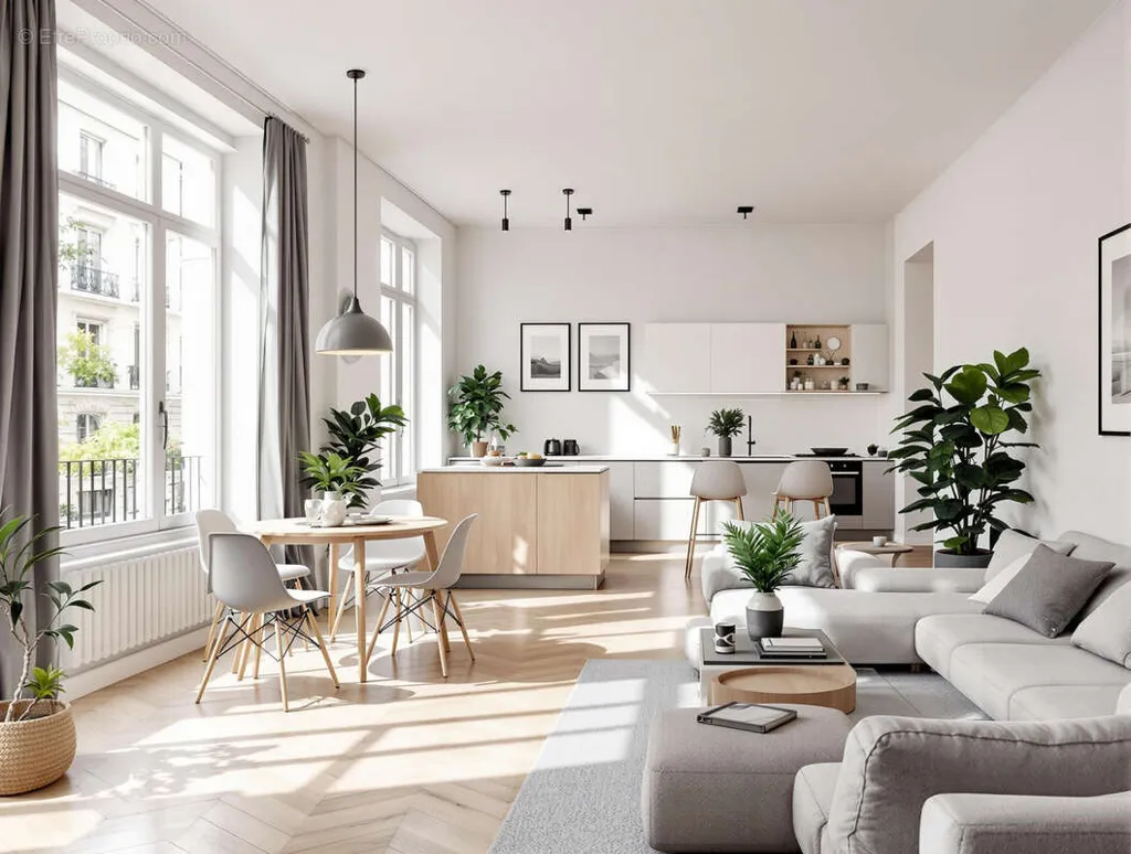 Elutuba - 4-Piece Apartment with Terrace in Eco-Quartier