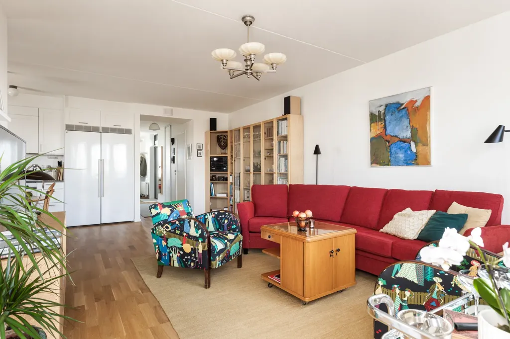 Elutuba - Corner Flat with Panoramic View in Lund