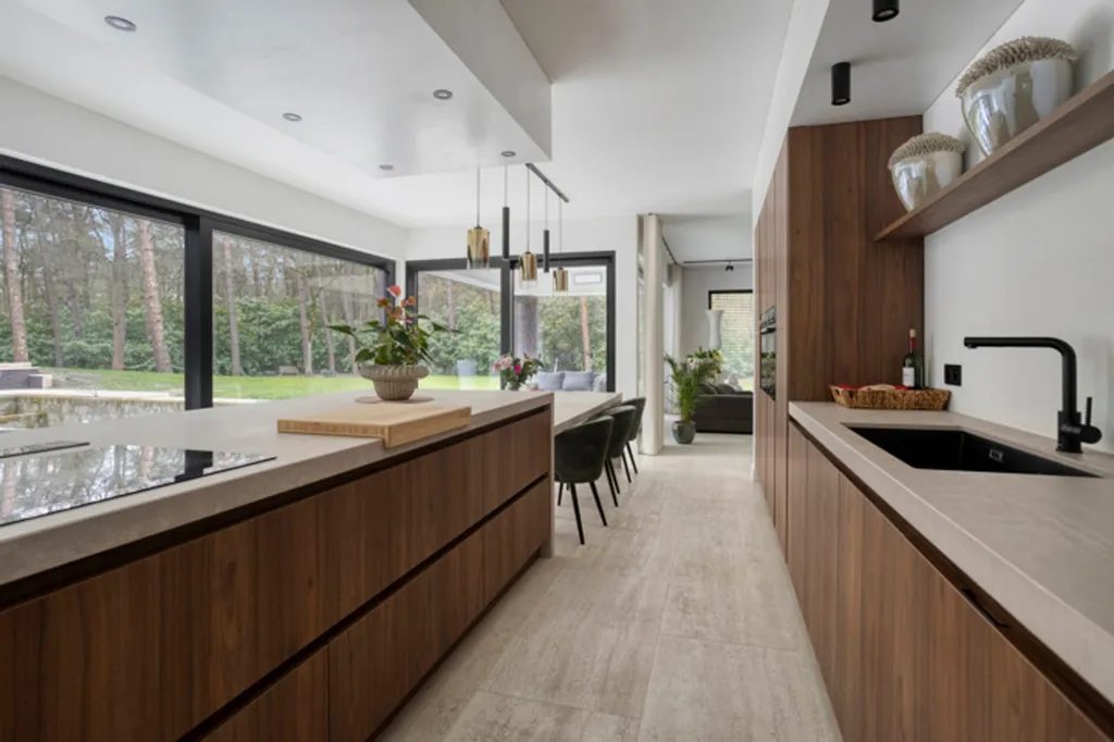 Cucina - Villa with Pool and Office in Grobbendonk