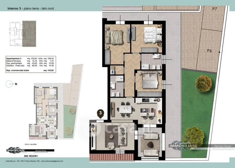 Plan - Apartment with Sea View in Tortoreto