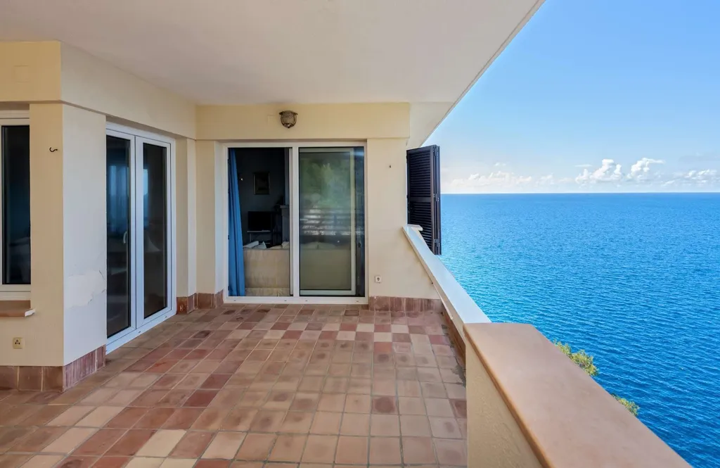 Terrasse - Penthouse with Sea View in Santa Ponça