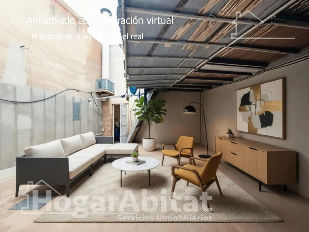 Soggiorno - Urban Plot with Workshop in San Gabriel