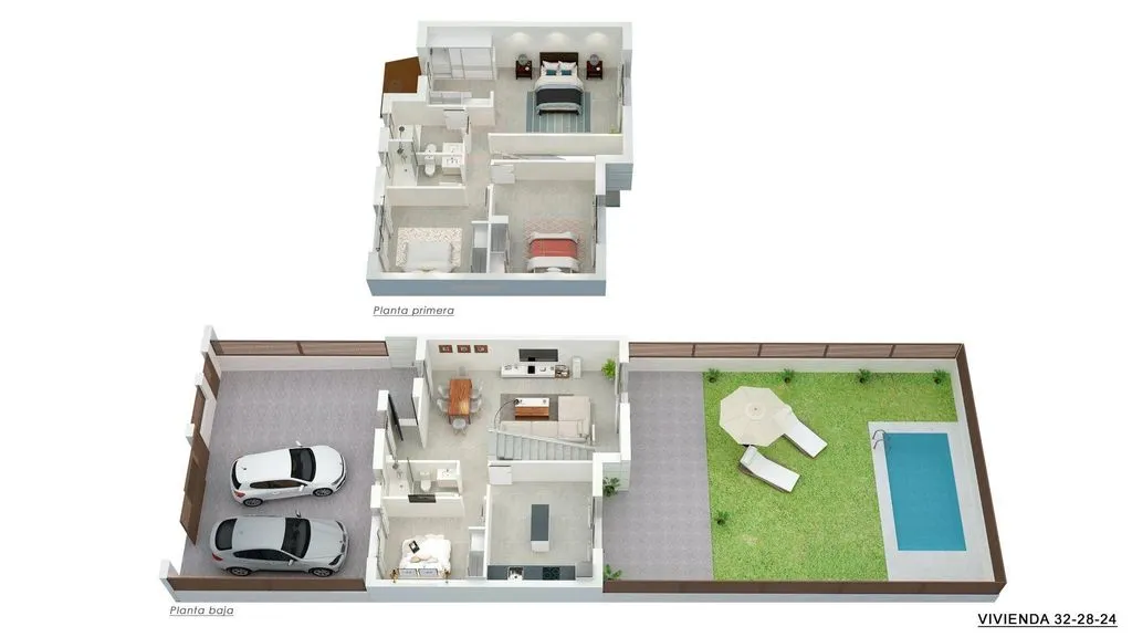 Plaan - Luxury House with Private Garden in Cubas