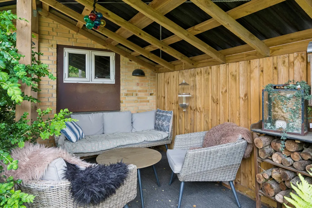 Terrasse - Villa with Garden in Holstebro