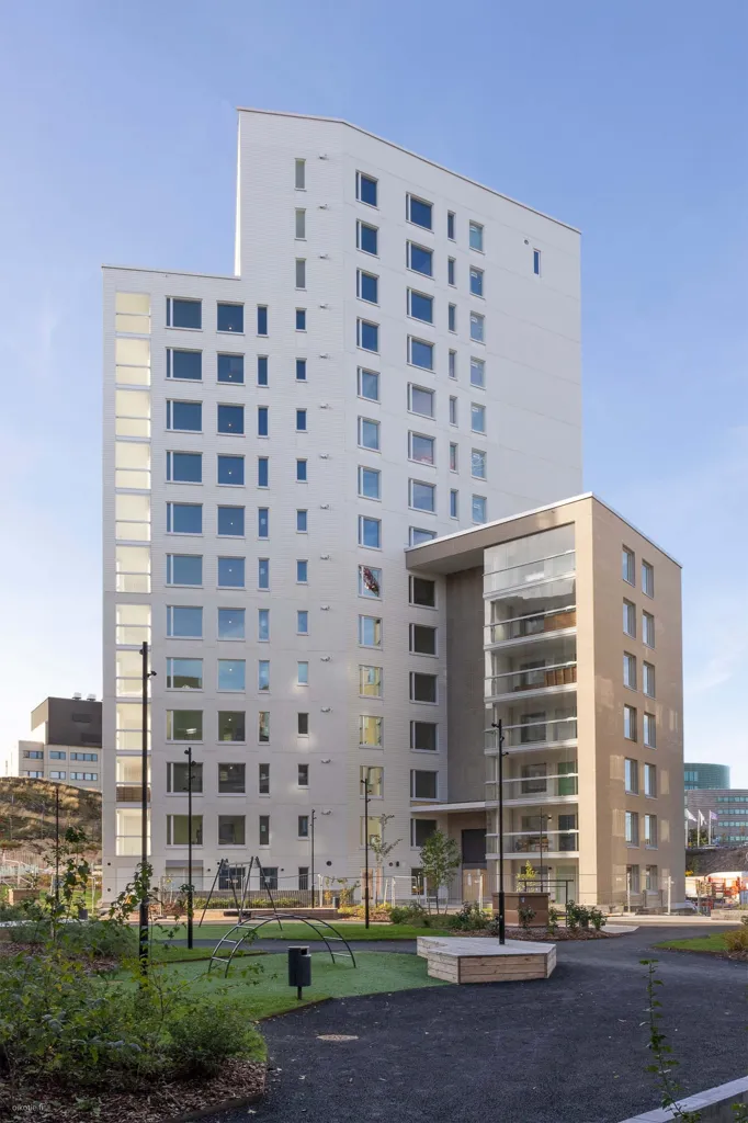 Välivaade - Bright Corner Apartment with Balcony in Pasila