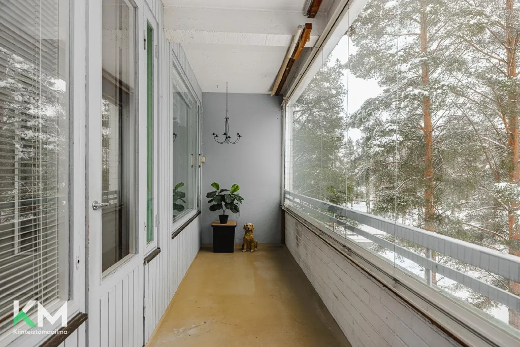 Balcon - Apartment with South-Facing Balcony in Nurmo