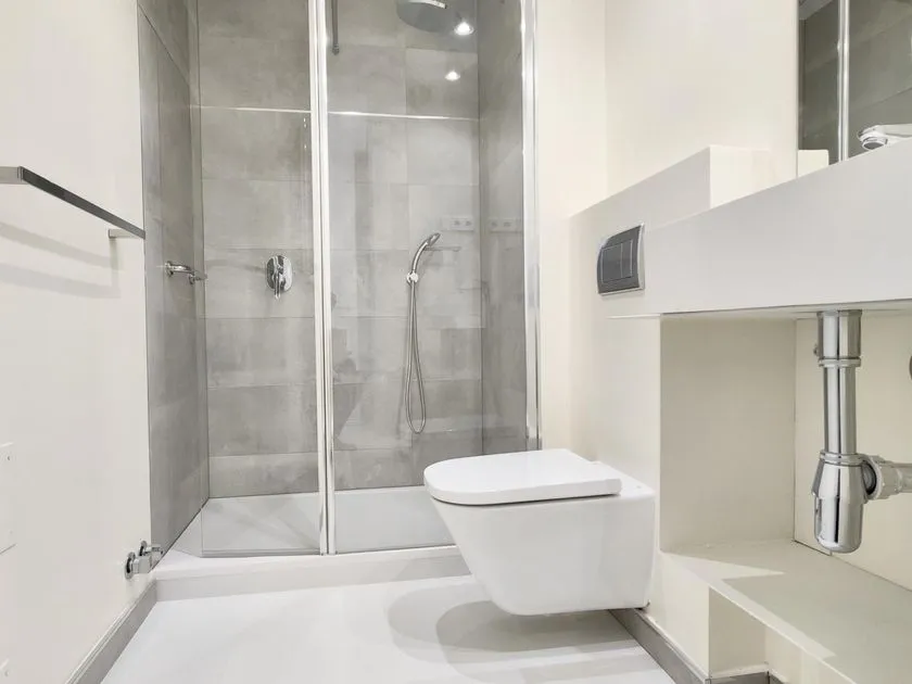 Salles de bain - Duplex Loft with Terrace in Niño Jesús, Madrid