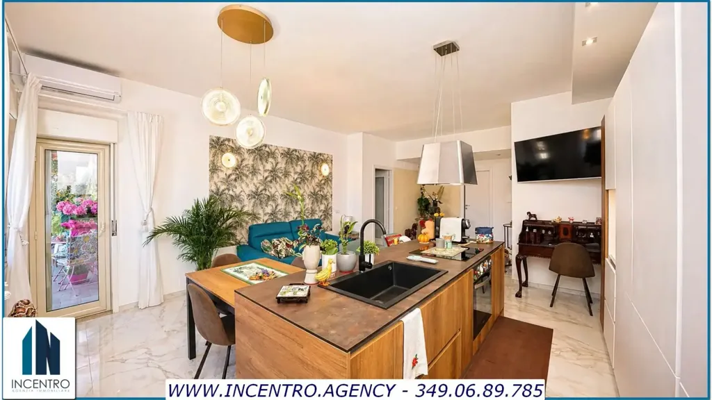 Köök - Completely Reworked Apartment with Balcony in Spadafora