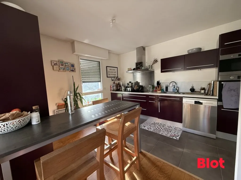 Cucina - Bright Flat with Terrace in Cesson Sévigné