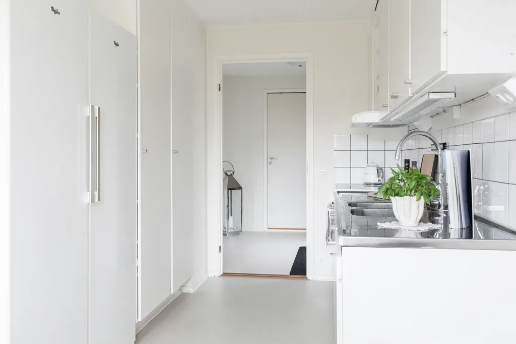 Cuisine - Apartment with Garden Terrace in Köpingebro