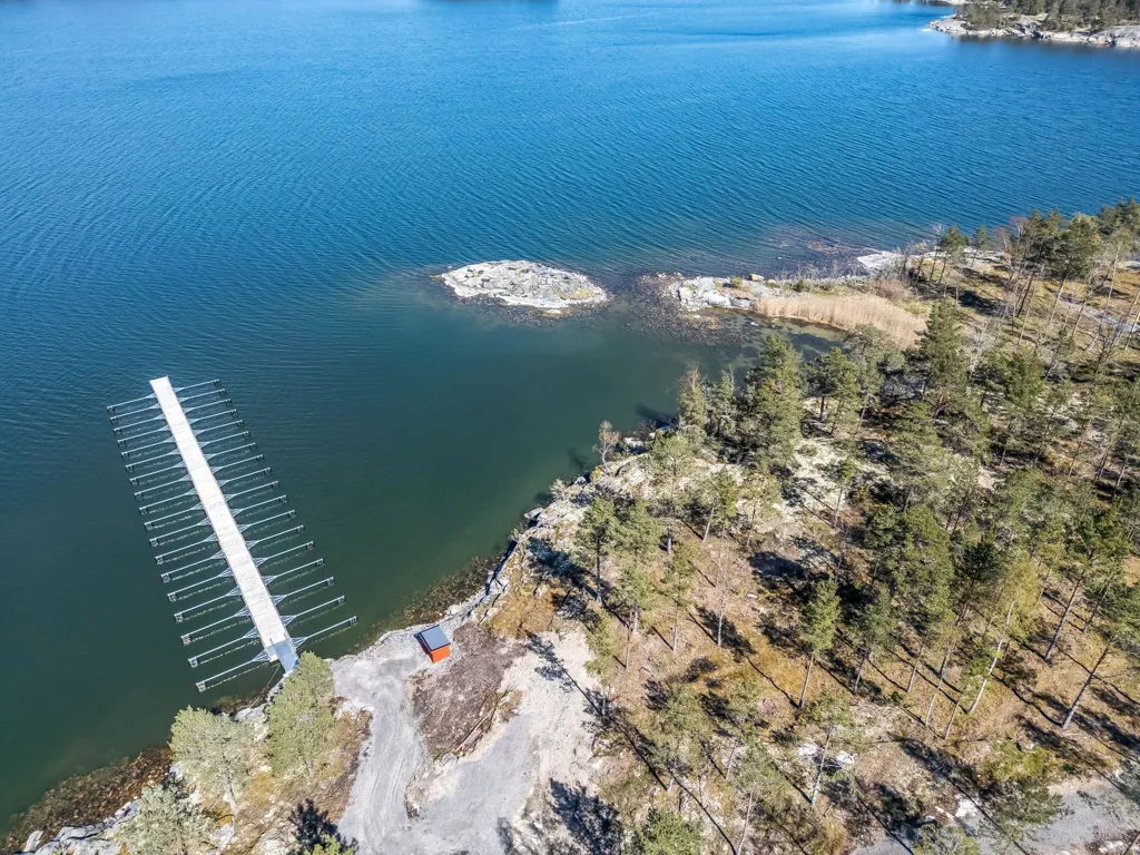 Vista aerea - Building Plot with Water Access in Gryts Archipelago