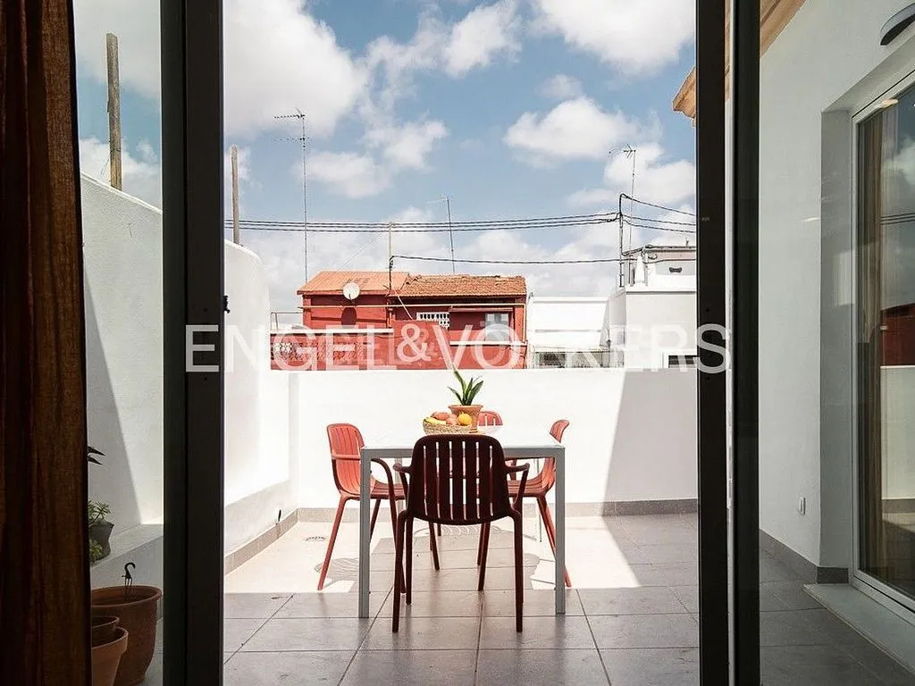 Terrasse - Penthouse with Terrace in Ruzafa, Valencia