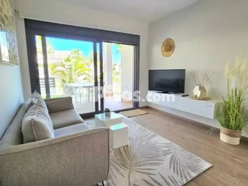 Soggiorno - Apartment with Private Garden in Finestrat