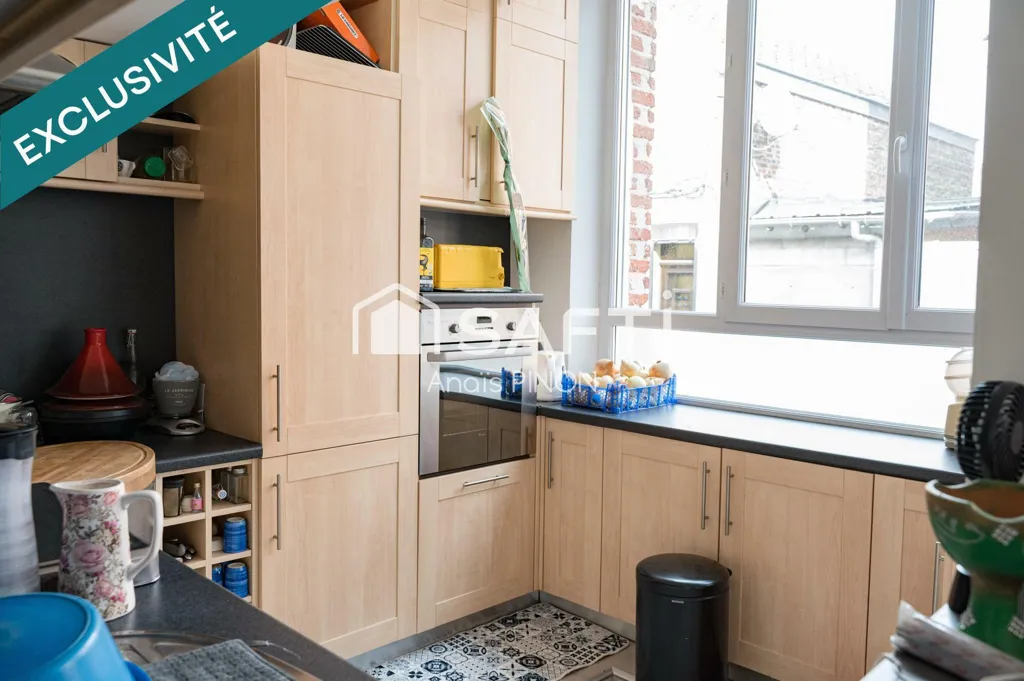 Cuisine - Appartement Atypique Rénové au Faubourg d'Isle