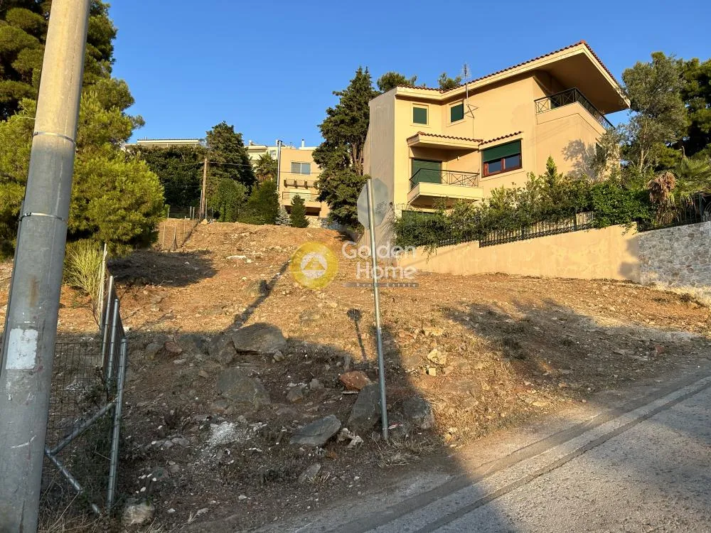 Garden - Amphitheatre House with Panoramic View in Dionysos Centre