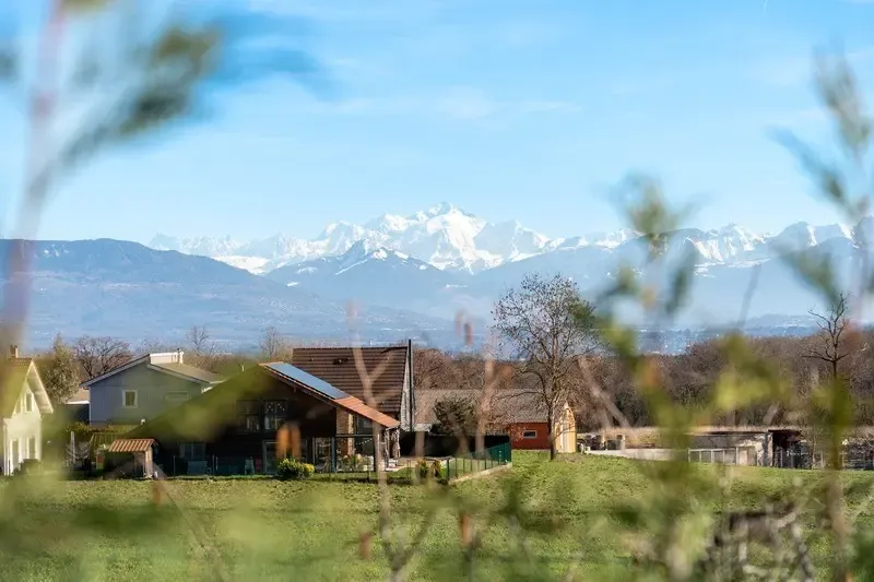 Villa Contemporaine avec Vue Mont Blanc