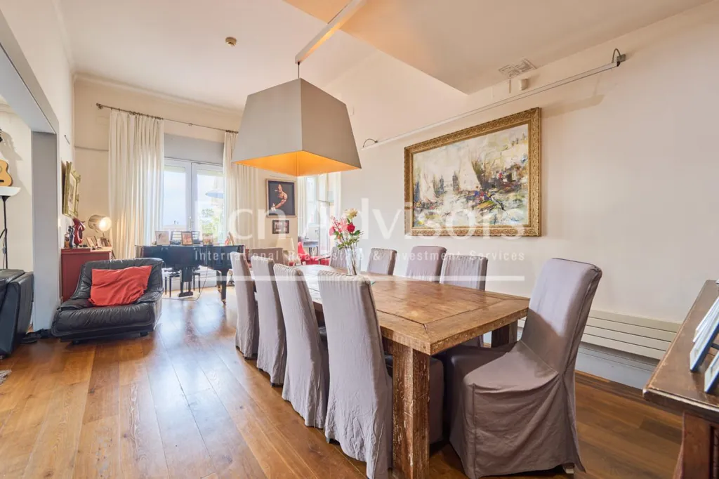 Söögituba - Penthouse with Rooftop Pool in Dreta de l'Eixample, Barcelona