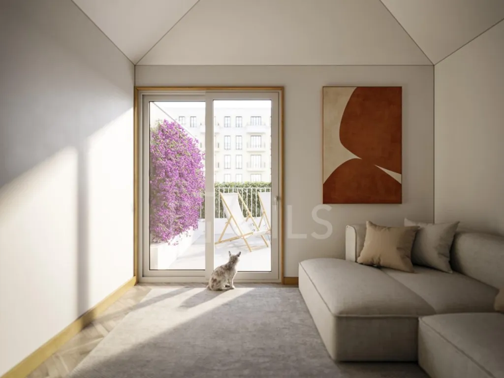 T2 Apartment with Balcony in Porto