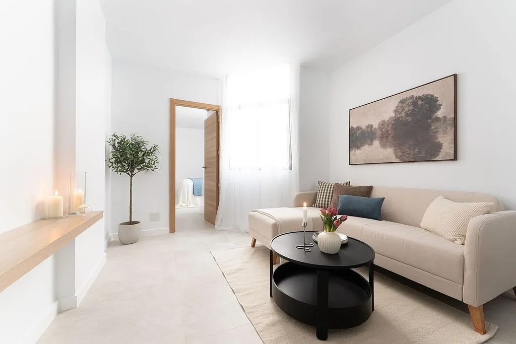 Séjour - Modern Flat with West View in Isleta