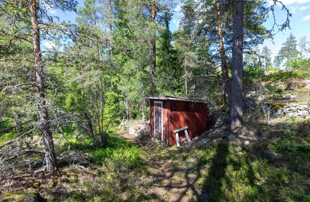 Jardin - Cottage with River View in Tärnsjö