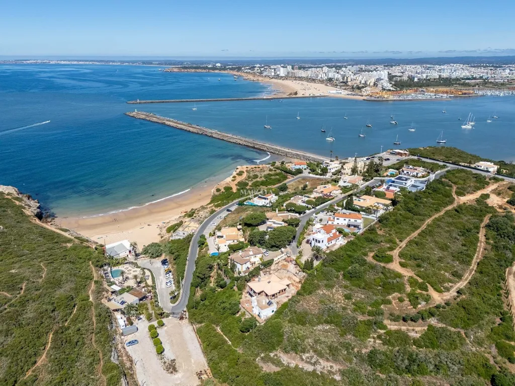 Õhuvaade - Beachfront Villa with Sea Views in Ferragudo