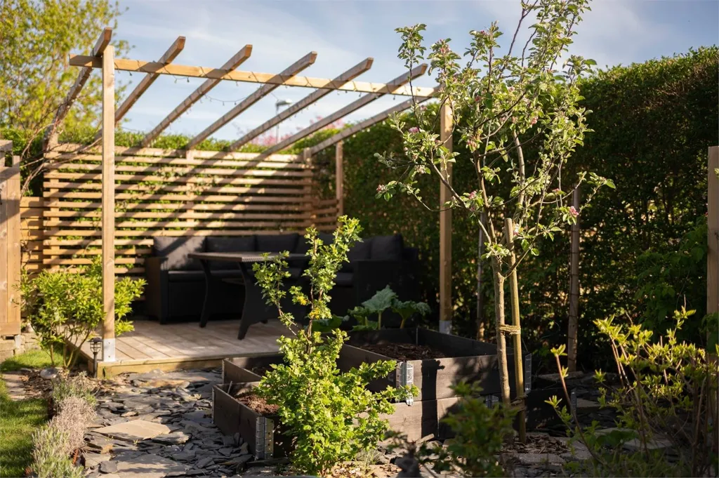 Jardin - Terraced House with Garden in Viken
