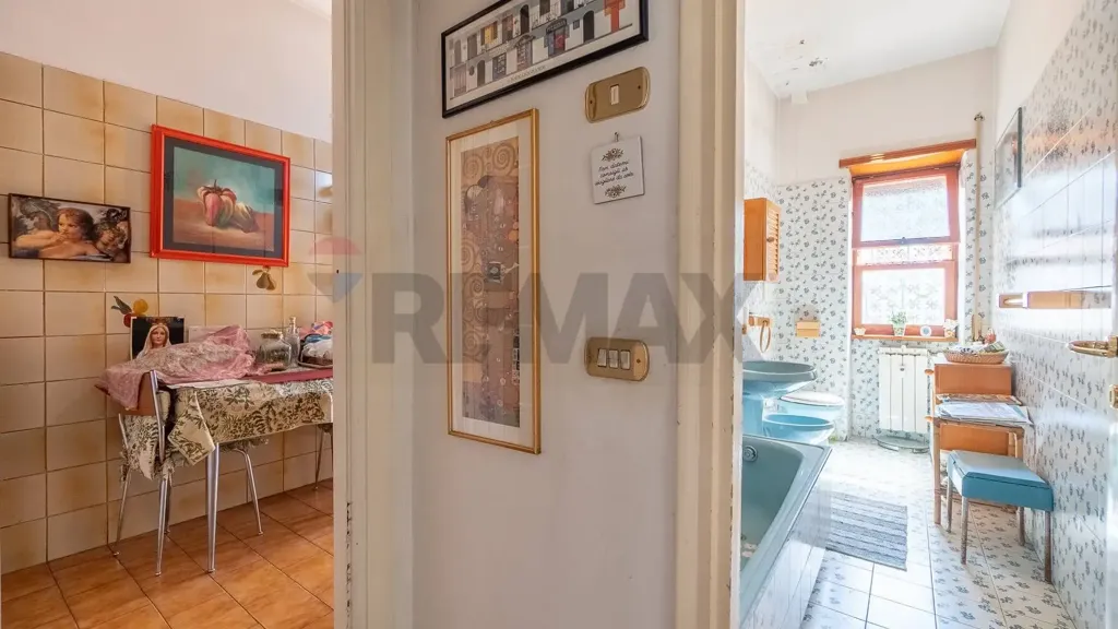 Entrée - Furnished Apartment with Balcony in Rome