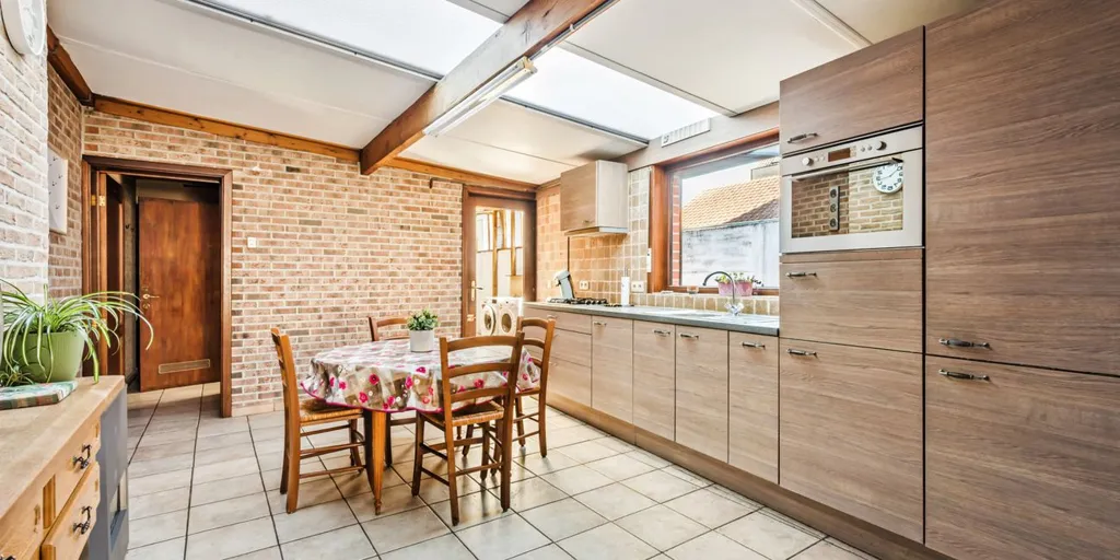 Cuisine - Appartement avec Garage dans le Centre de Roeselare