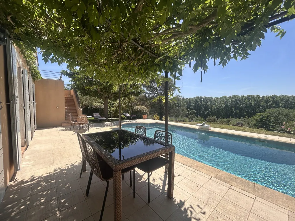 Piscine - Maison avec Piscine et Vue Panoramique à Mallemort
