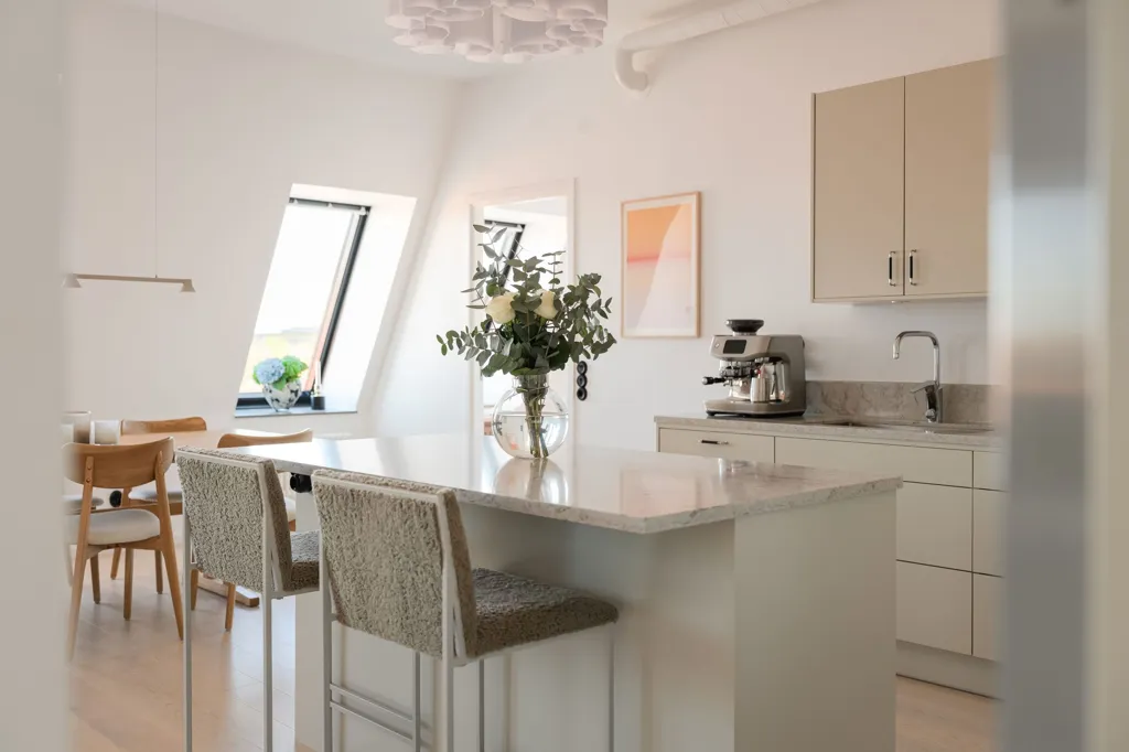 Cuisine - Penthouse with Skyline View in Malmö