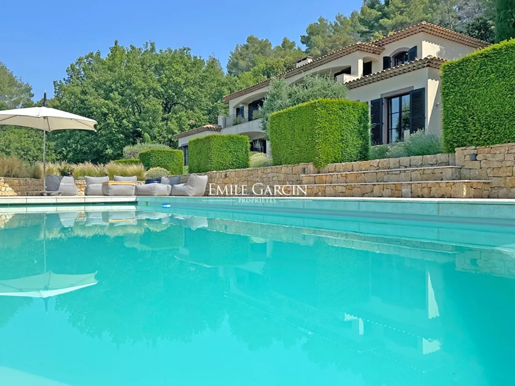 Pool - Family House with Panoramic Views in Montauroux