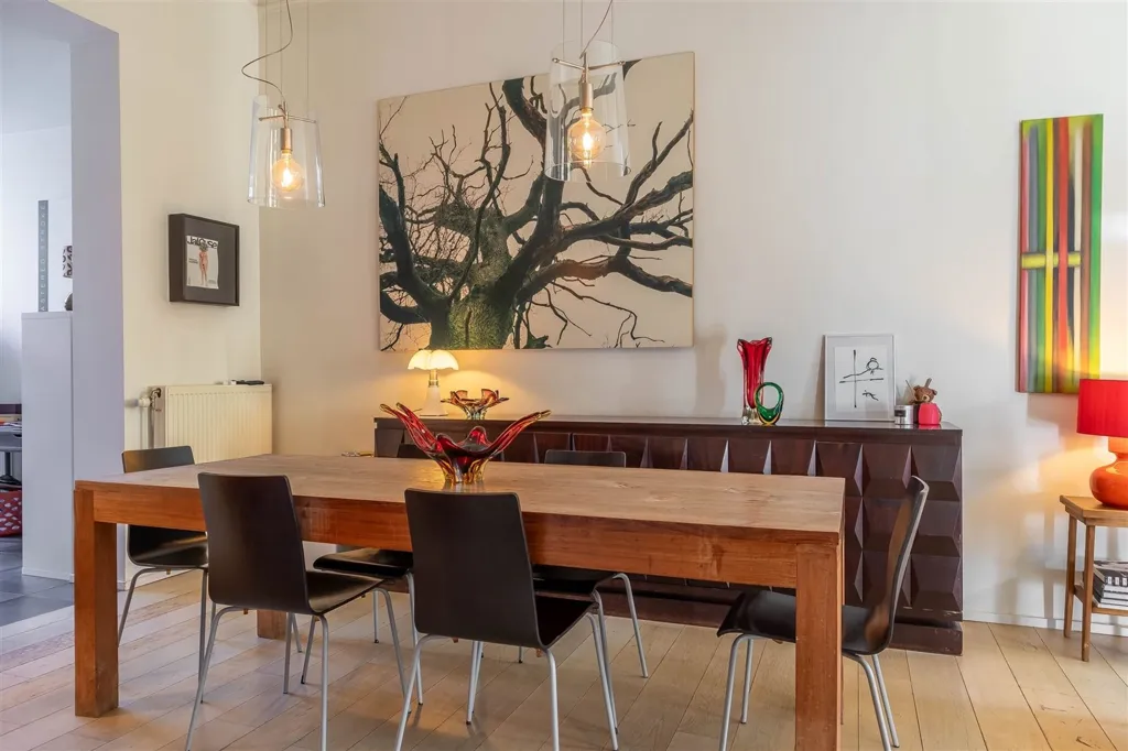 Salle à manger - Maison de maître avec charme authentique à Uccle