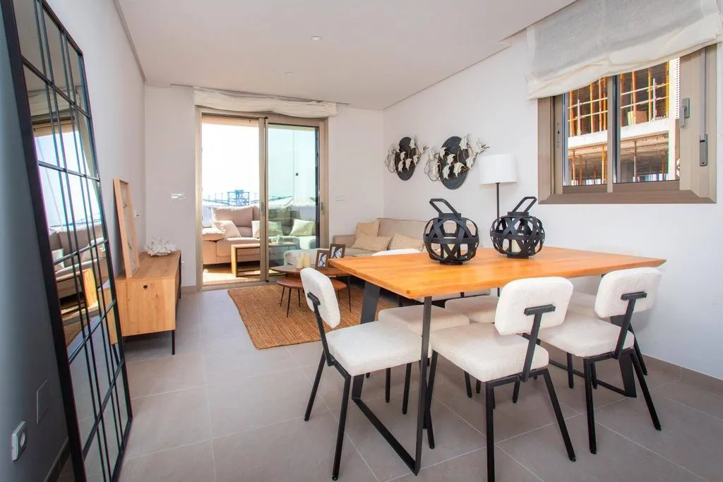 Söögituba - Luxury Penthouse with Sea View in Santa Pola