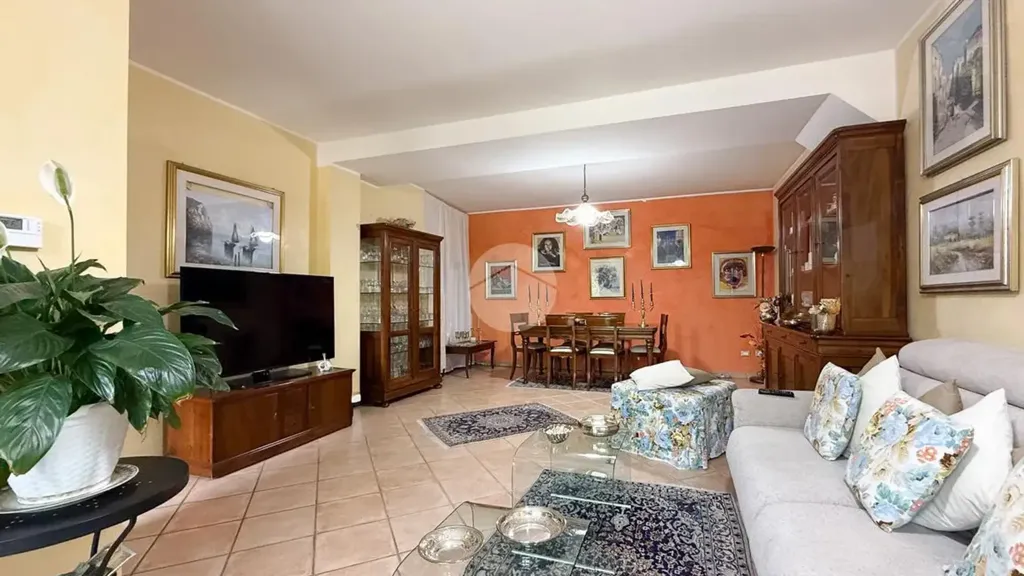 Living Room - Modern Terrace Villa in Pettino, L'Aquila