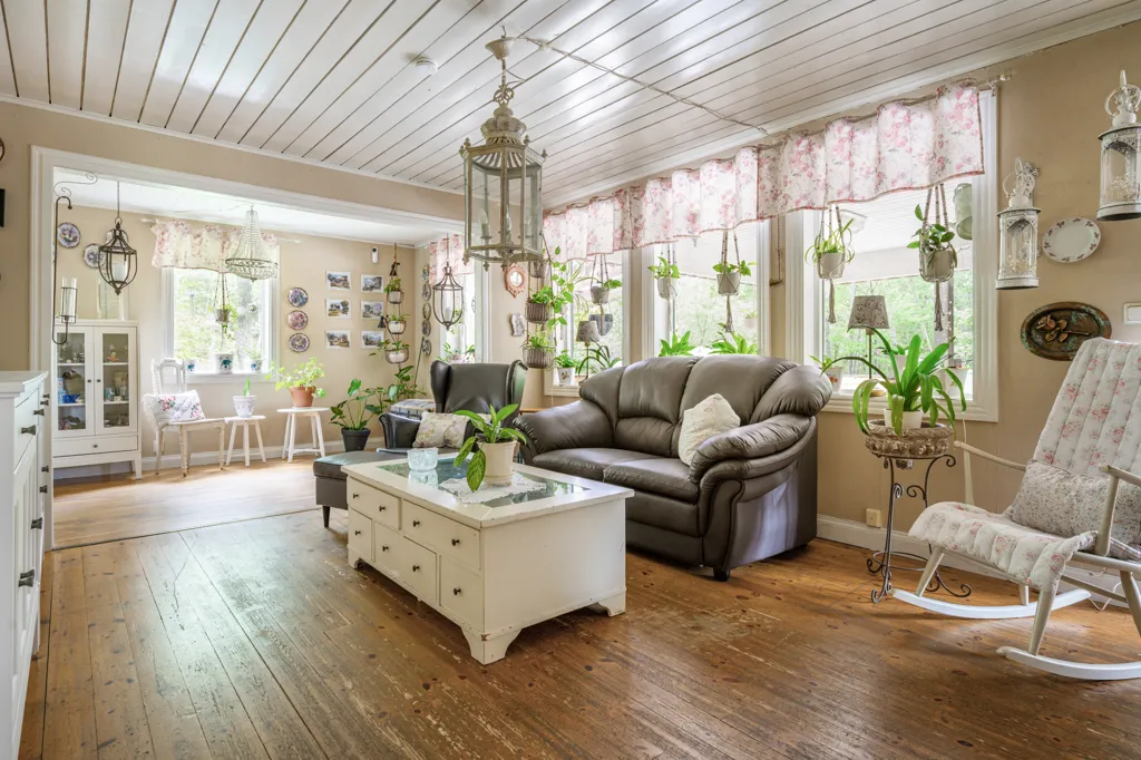 Séjour - Spacious Villa with Garden in Grödby