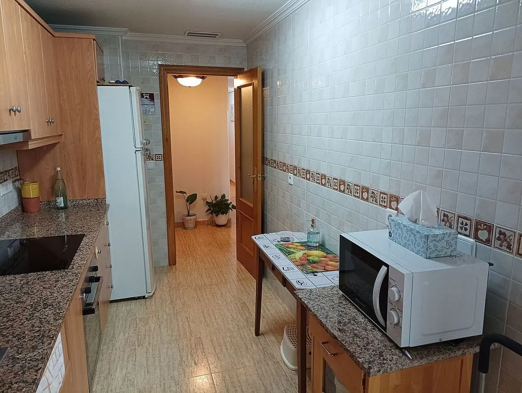 Köök - Apartment with Terrace and Garage in Catral