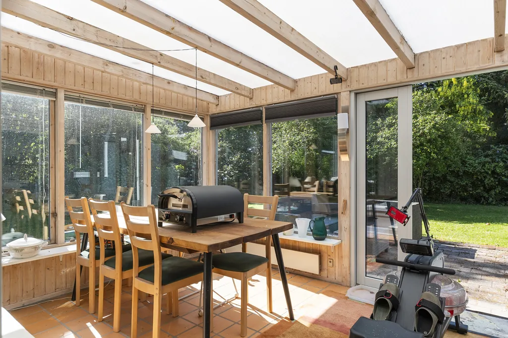 Terrasse - Cottage with Garden in Østrup, Veksø