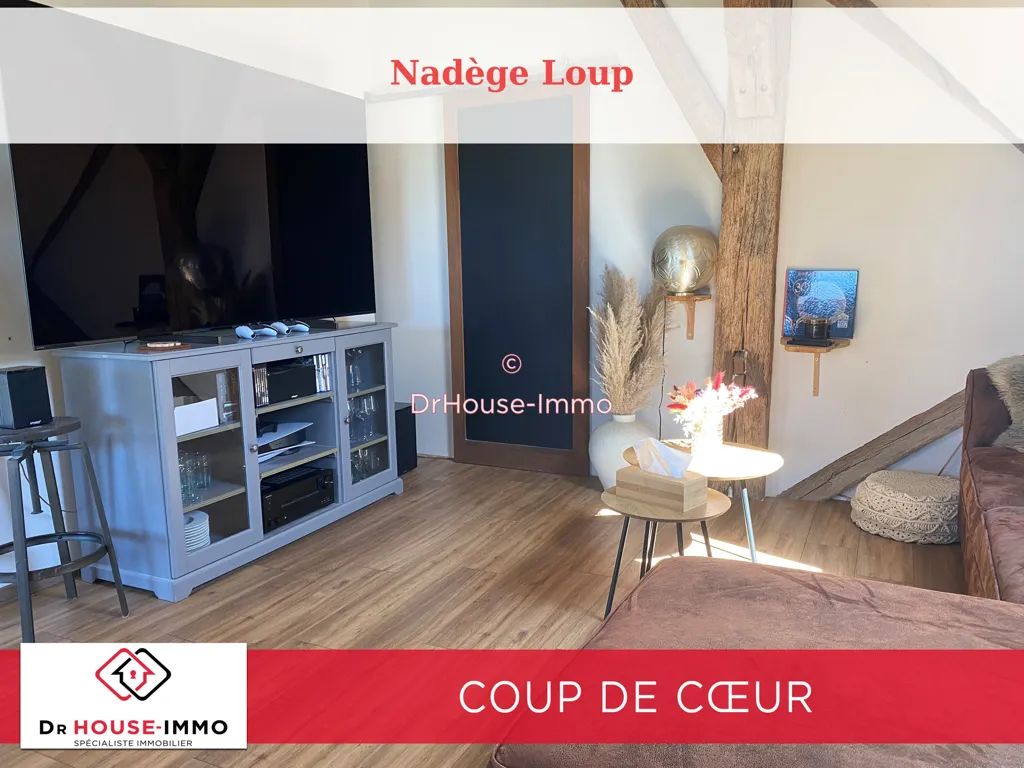 Séjour - Maison Bois avec Terrasse et Prairies à Sancerre