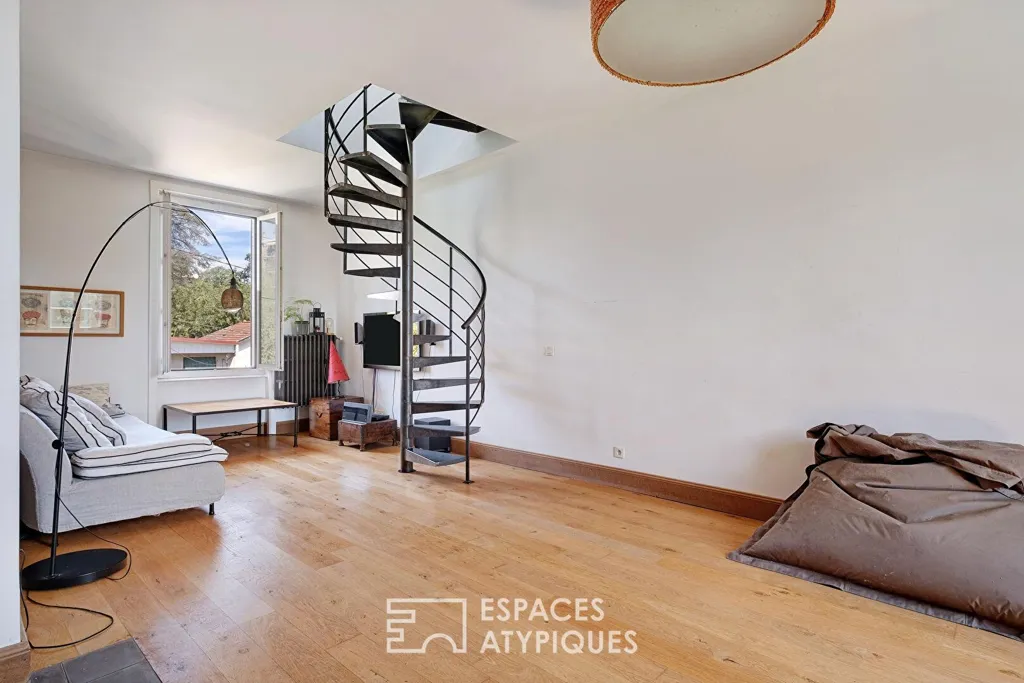 Elutuba - Duplex with Private Garden in La Mulatière