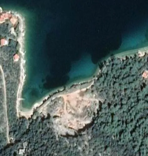 Vue aérienne - Seafront Plot in Zaglav, Dugi Otok