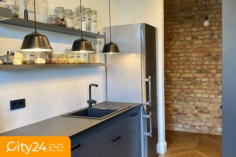 Cucina - Apartment with Central Heating in Riga Centre
