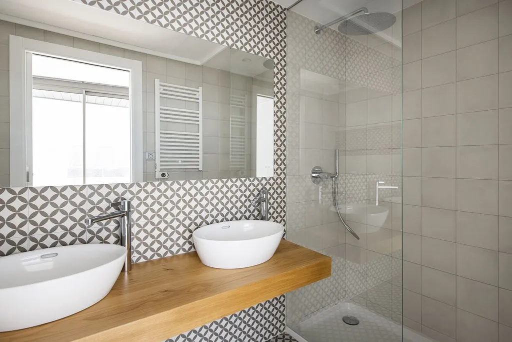 Salles de bain - Penthouse with Sea View in Lloret de Mar