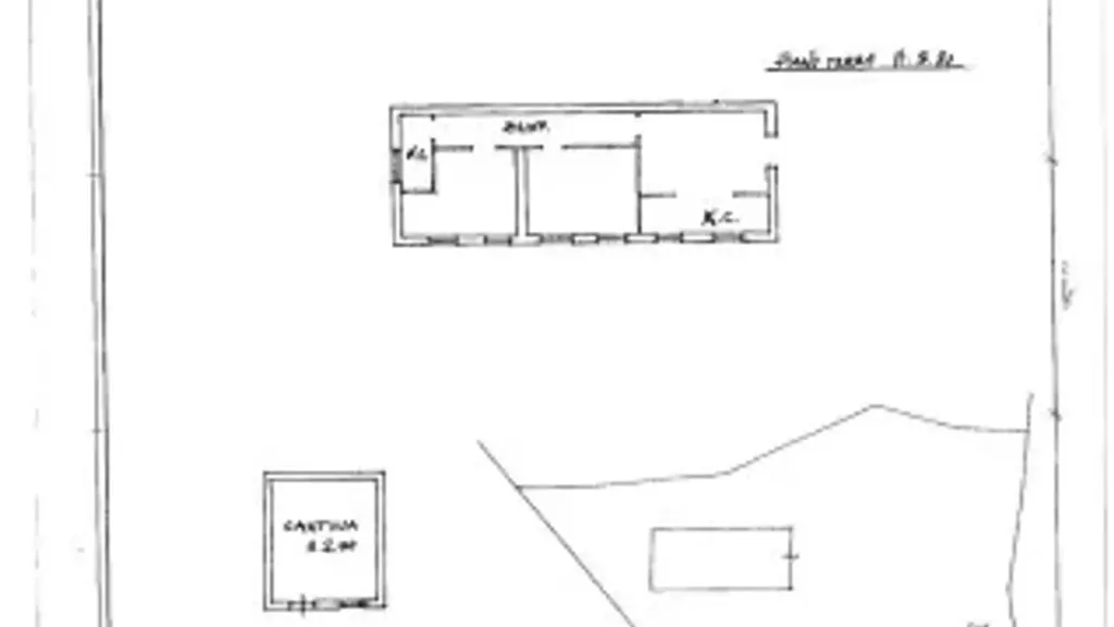 Plan - Villa with Garden near Ceccano Centre