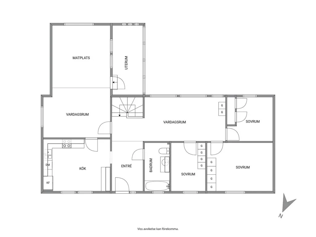 Maison 5 pièces à Götene kommun