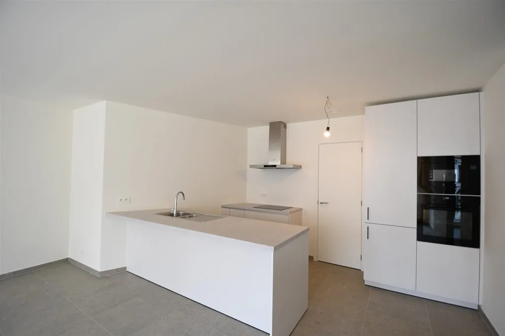 Köök - Modern Apartment with Terrace in Stekene