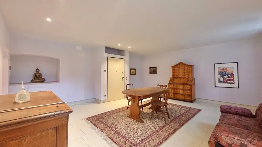 Séjour - Architecturally Unique Ground Floor Apartment in Piacenza