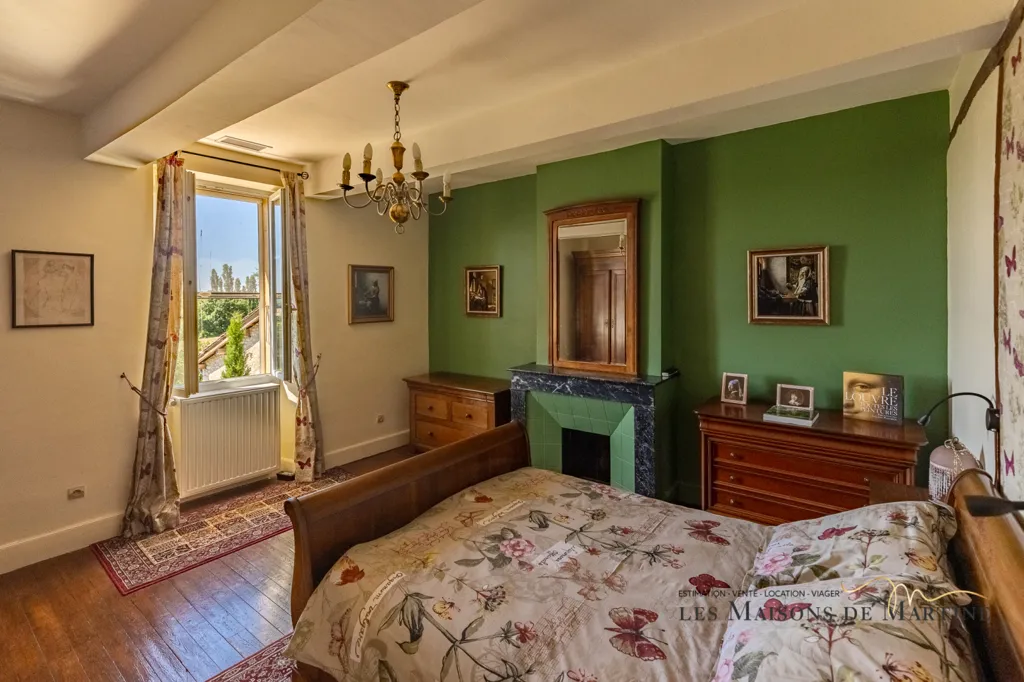Bedrooms - Character House with Pool in Mauvezin, Gers