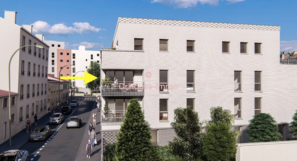 Extérieur - Appartement 3 Pièces avec Balcon dans Résidence Neuve